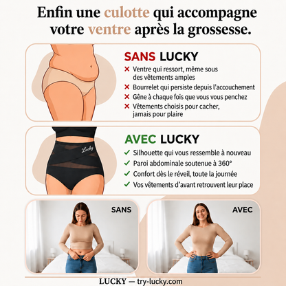 Culotte Post-Partum — Compression 360°