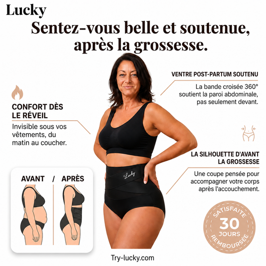 Culotte Post-Partum — Compression 360°