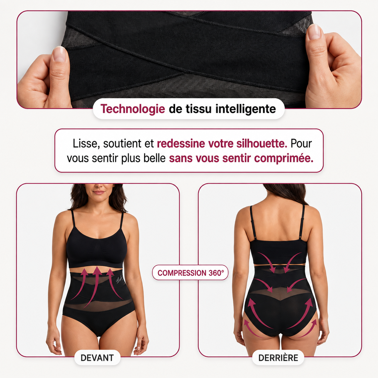 Culotte Post-Partum — Compression 360°